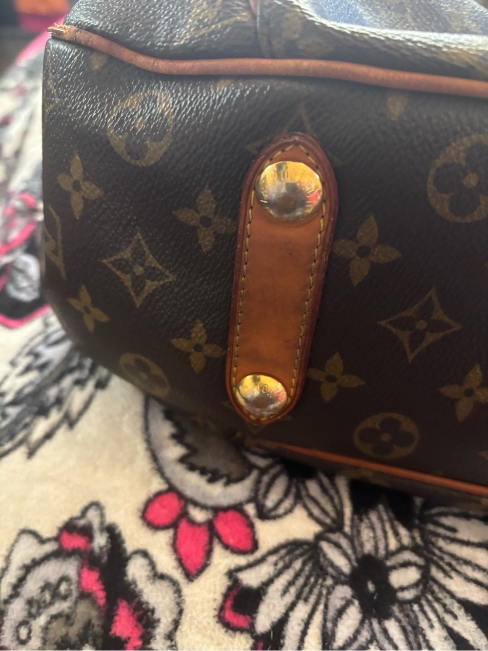 Louis Vuitton Brown Monogram Canvas Hobo Shoulder Bag with Gold Hardware - Picture 14 of 15